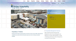 Desktop Screenshot of midashospitality.com